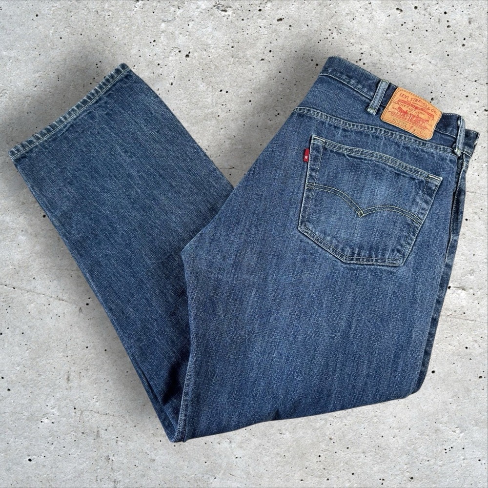 Vtg Levi's 501 XX Button Fly Denim Jeans Fits 38x30 Blue Straight Cotton Mexico
